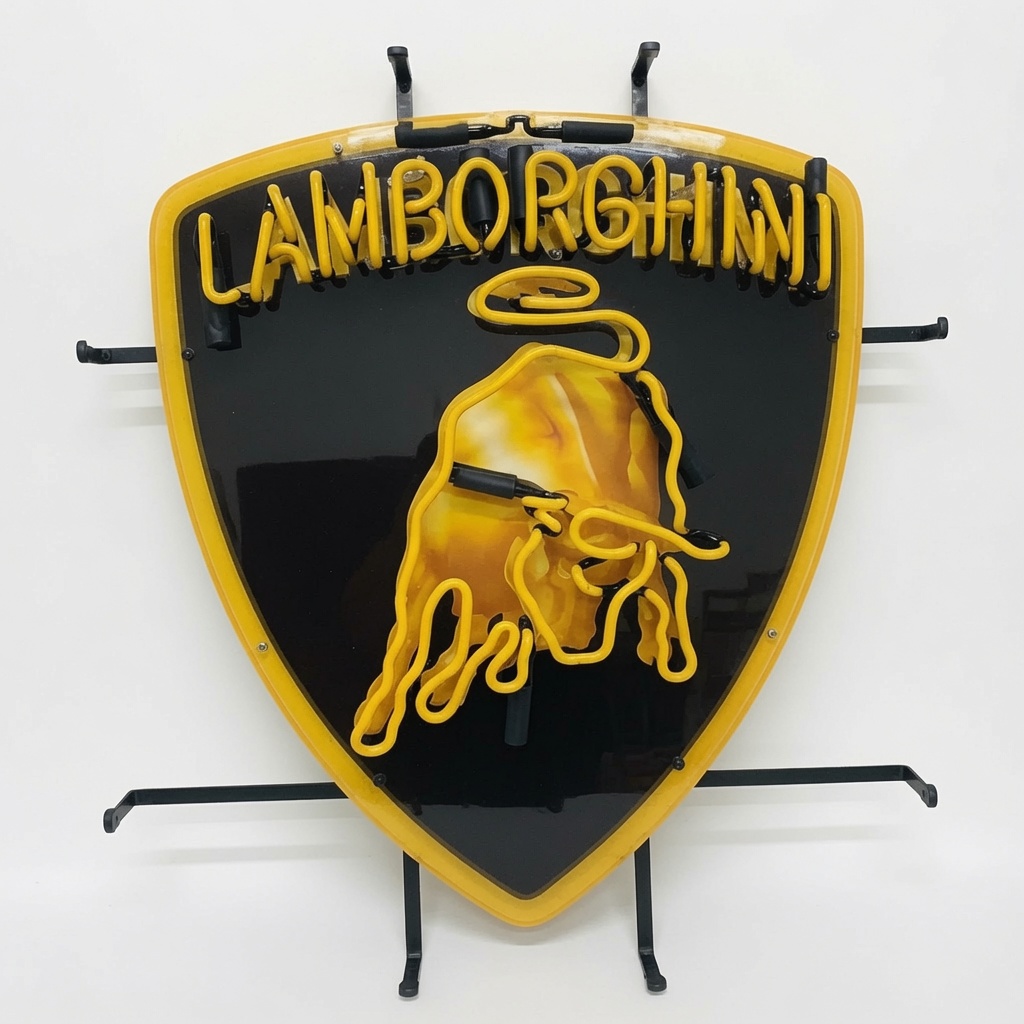 Neon Lamborghini Sign